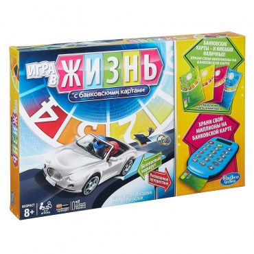 A6769 Игра настольная "Игра в жизнь с банковскими картами"