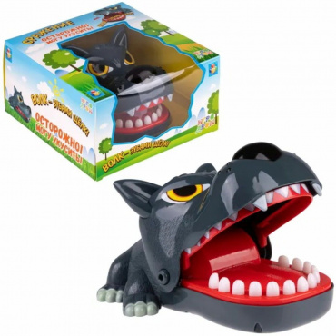 Т13546 1toy Игродром Игра настольная "Волк - зубами щёлк"