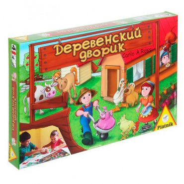 789892 Игра настольная 'Деревенский дворик'