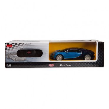 76100 Игрушка транспортная 'Автомобиль на р/у 1:24, Bugatti Chiron, 18,9*9,2*5,2 см