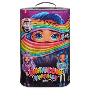 561347/561118 Кукла Poopsie Rainbow Surprise 20 сюрпризов (фиолетовая коробка)