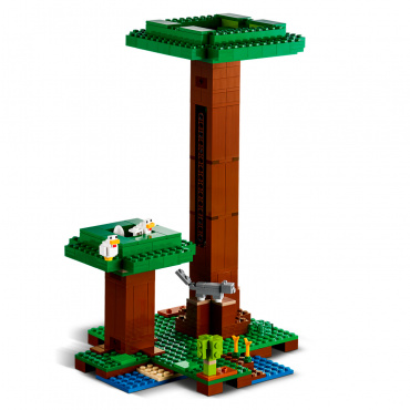 21174 Конструктор Майнкрафт "Современный домик на дереве"