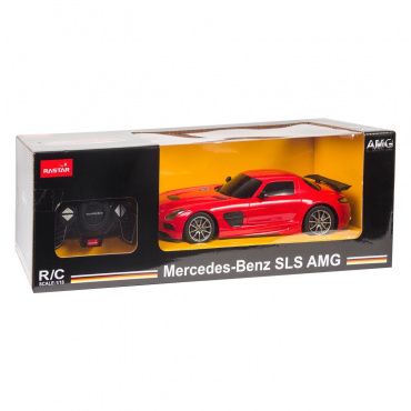 54100 Игрушка транспортная 'Автомобиль на р/у 'Mercedes-Bens SLS AMG' 1:18 в асс