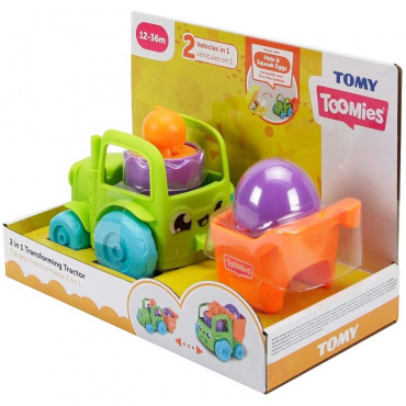 65972 Игровой набор Развивающий Трактор-трансформер Toomies 65972 Игровой набор Развивающий Трактор-трансформер Toomies