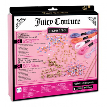 4412 Набор для создания браслетов "Любимые буквы Juicy Couture"