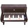 E0627_HP Музыкальная игрушка Пианино, цвет черный 