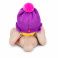 SidM-562 Игрушка мягконабивная Зайка Ми в шапке и полосатом шарфе (большой)