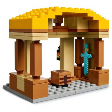 21273 Конструктор Майнкрафт "Нападение на деревню воздушных шаров Гаста"