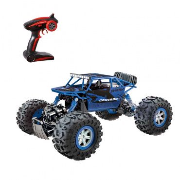 870644 Игрушка Краулер-Гидроход р/у, аккум, 4WD, металл, син. Crossbot