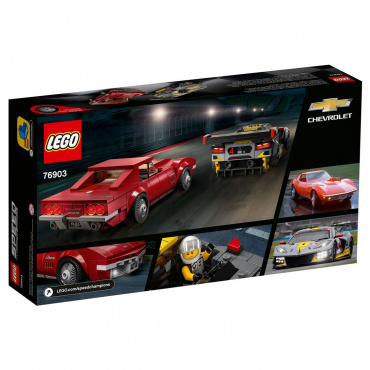 76903 Конструктор Скоростные чемпионы "Chevrolet Corvette C8.R Race Car and 1968 Chevrolet Corvette" 76903 Конструктор Скоростные чемпионы "Chevrolet Corvette C8.R Race Car and 1968 Chevrolet Corvette"