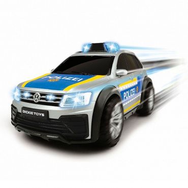 203714013 Игрушка Машинка полицейский автомобиль VW Tiguan R-Line на бат. (свет, звук) 25 см