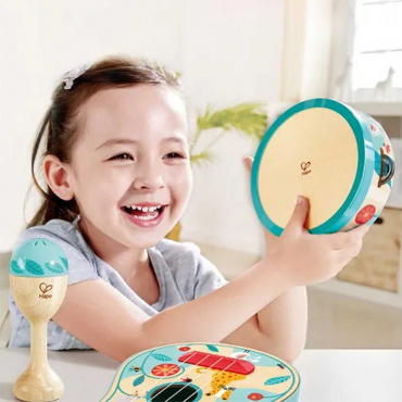 E0638_HP Детский набор музыкальных инструментов "Мини оркестр" 4 в 1 E0638_HP Детский набор музыкальных инструментов "Мини оркестр" 4 в 1