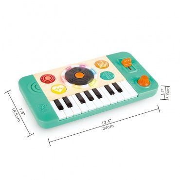 E0621_HP Музыкальная игрушка Синтезатор со звуком и светом