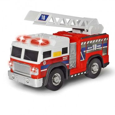203306016 Игрушка Пожарная машина с выдвижной лестницей на бат. (свет звук), 30 см Dickie Toys