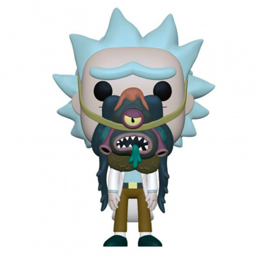 55250 Фигурка Funko POP! Мультсериал Рик и Морти. Рик с Глорзо (Rick & Morty Rick with Glorzo)