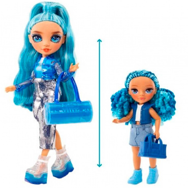 531197 Кукла Rainbow High серии Littles Сапфир (синяя)