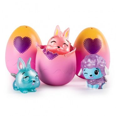 19127 Игровой набор с коллекционными фигурками Hatchimals весенняя корзина