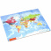 ВВ4663 Пазл «Карта мира» Bondibon, 65 деталей, 37х25см