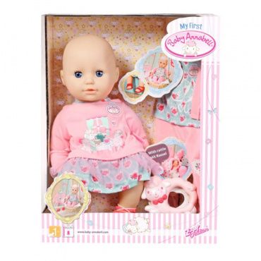 700518 Игрушка My first Baby Annabell Кукла с допол.набором одежды, 36 см, дисплей