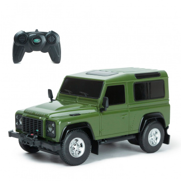 78500 Игрушка транспортная "Автомобиль на р/у Land Rover Defender" 1:24