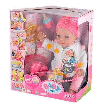 826690 Игрушка BABY born Кукла Интерактивная Стильная Весна, 43 см, кор.