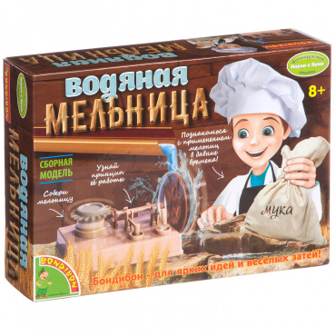 ВВ1679 Французские опыты Науки с Буки Bondibon, Водяная мельница, арт. EK-D007