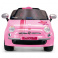 ED1174 Автомобиль для катания детей Fiat 500 Star Pink R/C