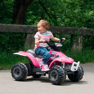 IGED1166 Квадроцикл для катания детей 'CORRAL BEARCAT'/розовый 6v