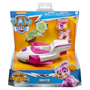 6054197 Игрушка Paw Patrol Мегащенки машинка Скай делюкс