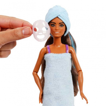 JFY66 Игрушка. Кукла Barbie "Party Unboxed" серии "Бьюти-вечеринка" (фиолетовый)