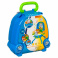 ВВ3698 Набор игровой в голубом чемоданчике 32х29х40 см, 31 дет., со светом и звуком, Bondibon, кухн