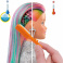 GRN81 Кукла Barbie с разноцветными волосами