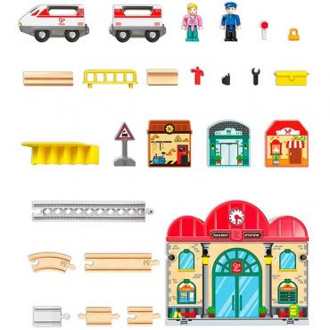 E3877_HP Игровой набор "Железнодорожная станция"