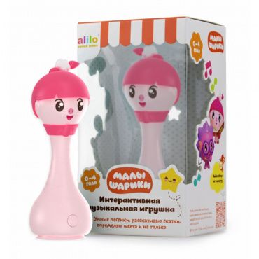 62221 Интерактивная музыкальная игрушка Alilo Малышарики. Модель Нюшенька R1