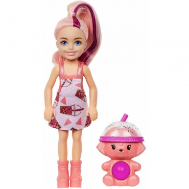 HRK63 Игровой набор Barbie Челси Pop Reveal Boba Tea Series