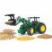 03051 Игрушка из пластмассы Трактор John Deere 7930 с погрузчиком