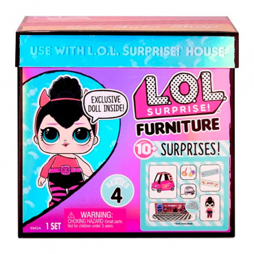 572619 Набор LOL Surprise Furniture с куклой Spice и мебелью серия 4