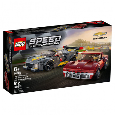 76903 Конструктор Скоростные чемпионы "Chevrolet Corvette C8.R Race Car and 1968 Chevrolet Corvette" 76903 Конструктор Скоростные чемпионы "Chevrolet Corvette C8.R Race Car and 1968 Chevrolet Corvette"