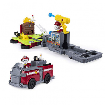 6046797 Игрушка Paw Patrol машинка Спасательная станция - трансформер в асс