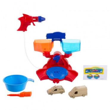 YYL563841 Игровой набор COLORAMA автомойка машин МЧС с водяным пистолетом