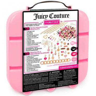 4439 Набор для создания браслетов "Juicy Couture Блеск и Гламур"