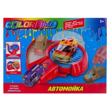 YYL563839 Игровой набор COLORAMA автомойка машин МЧС