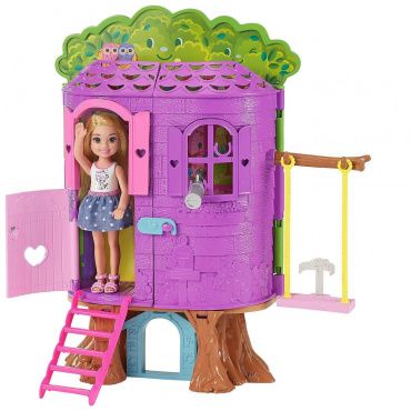 FPF83 Игровой набор Barbie "Домик Челси на дереве"