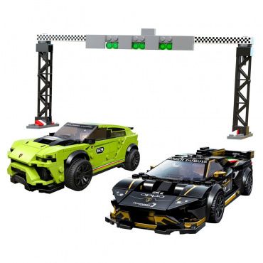 76899 Конструктор Скоростные чемпионы "Lamborghini Urus ST-X и Huracan EVO"