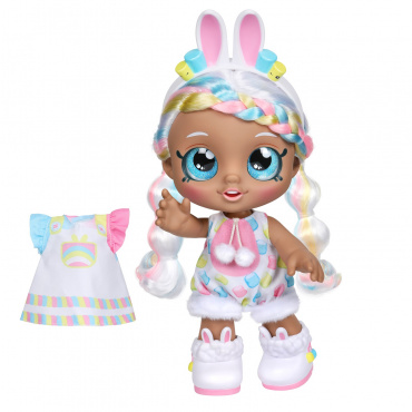 38834 Игровой набор Кукла Марша Меллоу Зайчик с акс. ТМ Kindi Kids