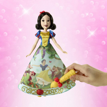B5295/B6851 Игрушка Кукла Принцесса Диснея в юбке с проявляющимся принтом