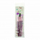 Т21696 Lukky набор из 4 кистей для нанесения макияжа с ручкой с блестками, фиолетовый