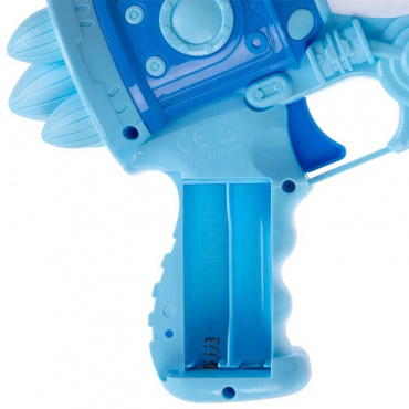 Т26131Д 1TOY Мы-шарики! Бластер космический с мыл. пуз., со светом, 4*АА бат. (не в компл.), 50 мл.