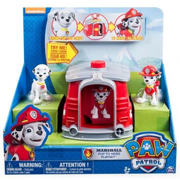 16660 Игровой набор Paw Patrol Два щенка в домике