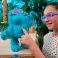 40389 Игрушка Орангутан Тан-Тан голубой интерактивный,танцует Jiggly Pets